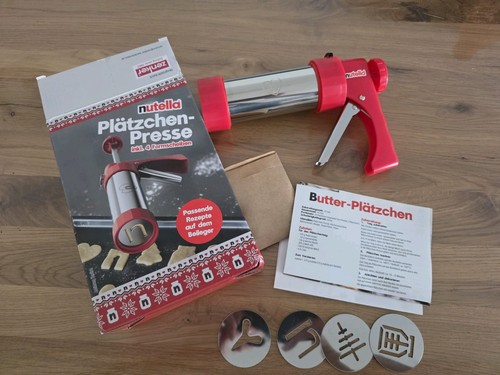 Plätzchenpresse inkl 4 - inkl.,
