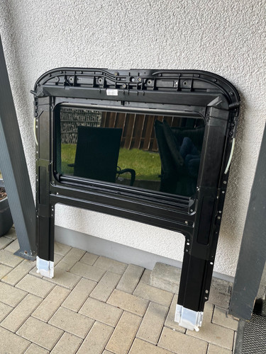Schiebedach glas mit - glas,