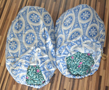 2 Stück DDR  POUCH Schlafsack 1960er Jahre Zelten Camping mit schönen Hüllen