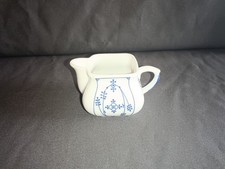 Sahnekännchen Porzellan Indisch Blau Strohblume 100 ml