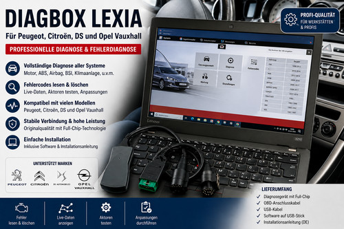 Diagbox lexia voll - lexia, für
