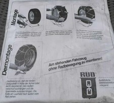 Kleinwagen Schnellmontage Schneeketten Gr 155-13 165/70-13 165/65-14 PKW Trabant