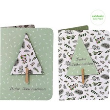 Bastelset Weihnachtskarten A6