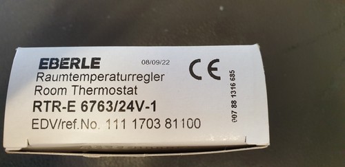 Eberle raumthermostat - raumthermostat, /