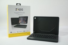 ZAGG Rugged Book Case für iPad Air 2 AZERTY-Keyboard Bluetooth schwarz #111