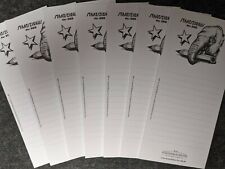 NEU *** (4 Stück) Notizblock Einkaufszettel Staatszirkus der DDR Repro *** NEU