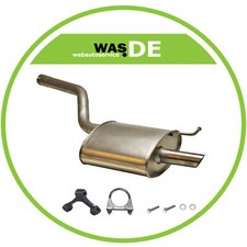 Auspuff endschalldämpfer - auspuff,