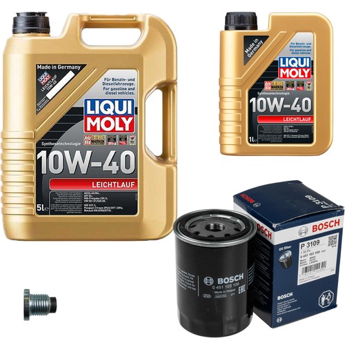 Bosch ölfilter liqui moly - bosch, 6l