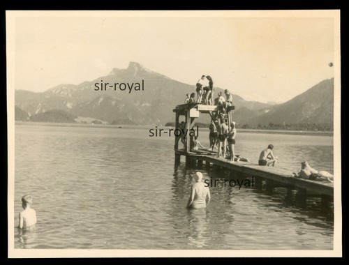 Seebad mondsee steg 1941 - steg,