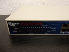 Allnet 4702W 19 Zoll Fast Ethernet Switch 24ports, 2ports GbE,  2x SFP, ALL4702W