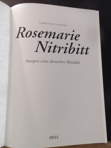 Christian steiger rosemarie - steiger,,