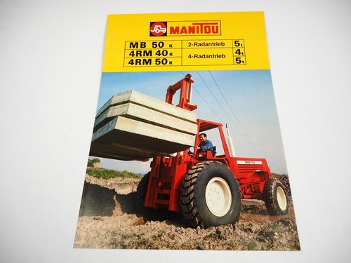 Original prospekt manitou - original, mb