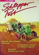 1) Schlepper Post 01/1998 - Merk Pullax in einer sel - Massey Ferguson Feldhäck