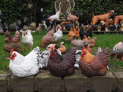 Esschert huhn henne - esschert, deko