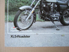 AMF Harley® Modellprogramm 1981 Infoblatt XLS, 27,6x21,6cm 2 seitig 4 sprachig