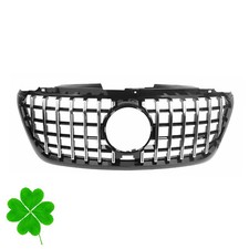 Kühlergrill Schwarz Glanz