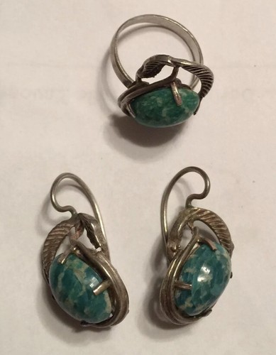 925 sterling silber - silber, türkis