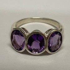 Amethyst Trilogie Set Sterling