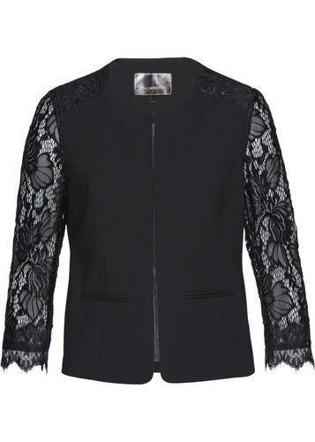 Premium kurzblazer mit spitze - premium,