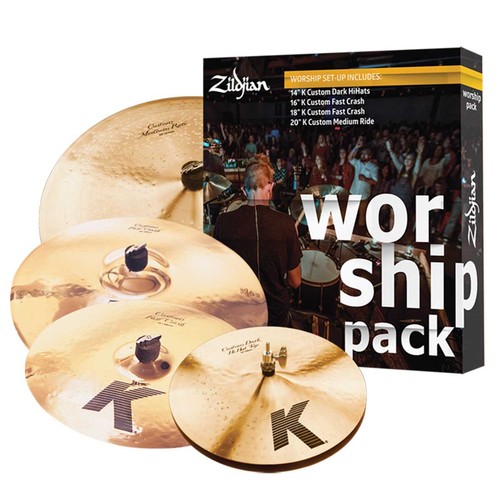 Zildjian custom worship pack - custom,