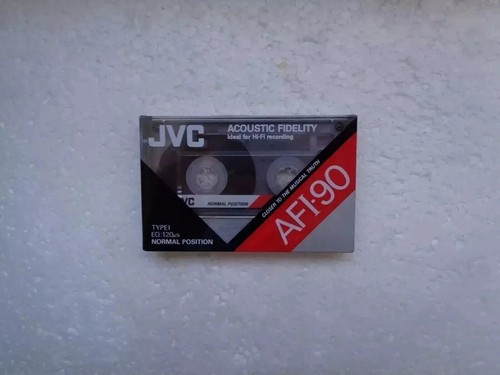 Vintage audio cassette jvc - cassette,