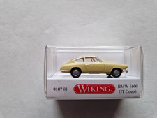 Wiking BMW 1600 GT Coupe´, beige, OVP, 1:87, 018701, neuwertig -  nicht bespielt