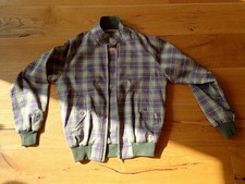 Original BARACUTA G9 Harrington, Special Edition Green/Purple, Gr. M
