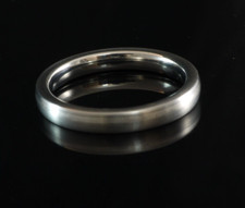 Ring Edelstahl Silber  Marke