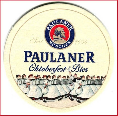 Bierdeckel paulaner - (113),
