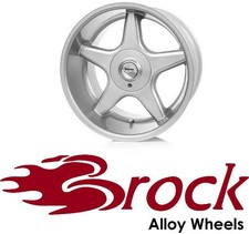 4x Brock B1 9x16 4/100 ET15 Crystal Siver