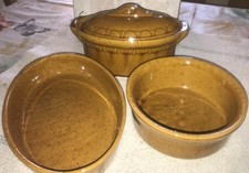 Terrine, Auflaufform, Platte, "Elsässer Keramik , glasiert