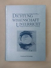 Dichtung, Wissenschaft