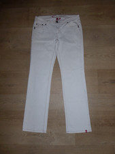 EDC by ESPRIT FIVE Stretch Jeans Hüftig Weiß Gr.40 L31 **TOP**