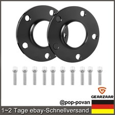 Spurverbreiterung Geeignet für BMW E91 2x 10mm 5x120 +10x Radschrauben Alu