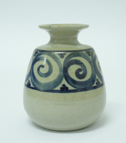 Waldenburg vase steinzeug grau - steinzeug,