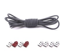 Elastische Schnürsenkel rund