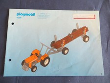 Playmobil® Bauanleitung –4209 Traktor mit Holztransport
