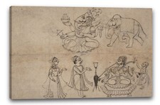 Kunstdruck Manak, Schüler von