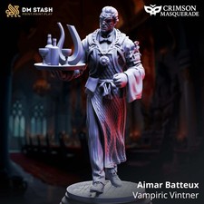 Undead Monster Aimar Vampiric Vintner 32mm 75mm DM Stash