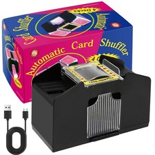 Kartenmischmaschine Kurbel