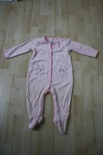 Langarm Strampler / Schlafanzug Mädchen * Herzen * Größe 86