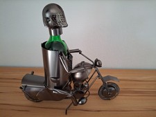 Flaschenhalter Weinflaschenhalter Schraubenmännchen Geschenk Figur Ständer Wein