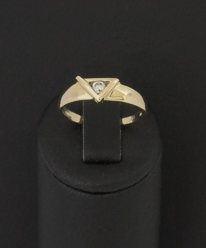 Goldring damenring mit - goldring,