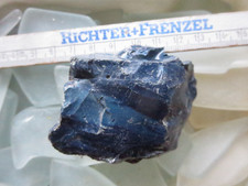 Glasige blaue  historische