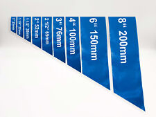 Feuerwehrschlauch Abwasser Industrieschlauch Flachschlauch PVC Ø 25 mm - 200 mm