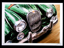 Original Kunst Grafik "JAGUAR" Grafik Grafica Gráfico signiert limitiert