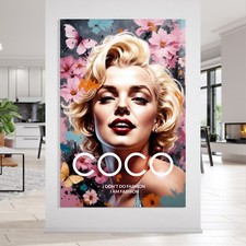 ✅ WANDBILD MARILYN MONROE