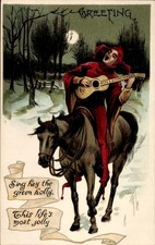 Künstler Ak Hofnarr spielt