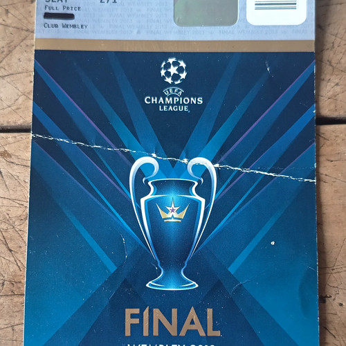 Used ticket champions league - ticket,