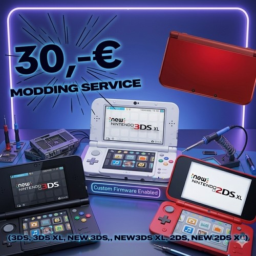 3ds 2ds modding service - 3ds,